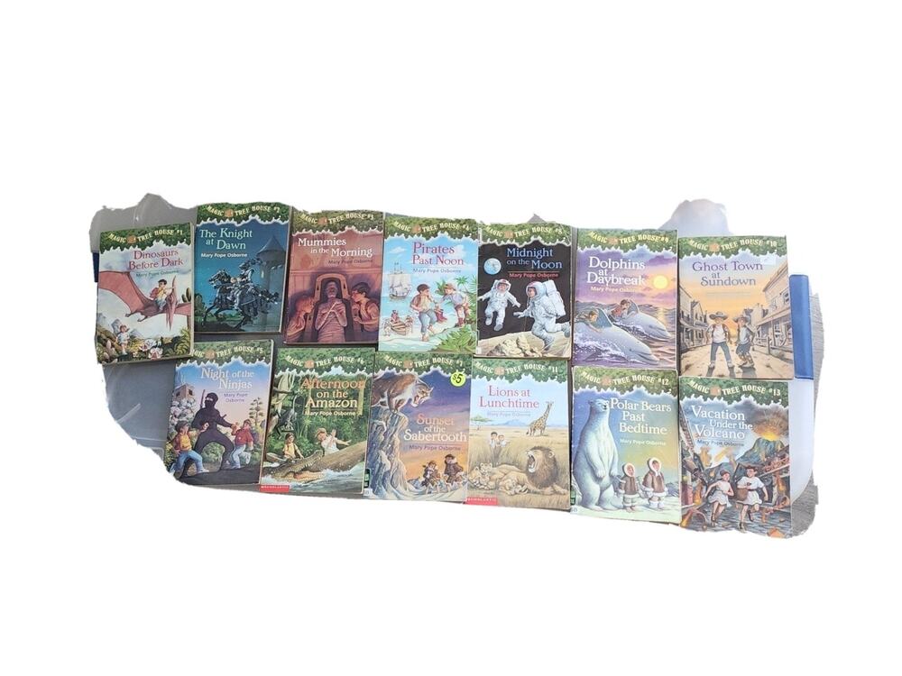 Magic Tree House Paperback Book Lot 13 Mary Pope Osburn Chapter Readers #1-13